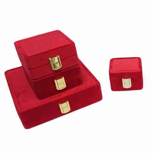 Rani swede jewellery box